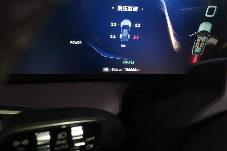 Used Hongqi E-HS9 2021 510 km Range Flagway Edition Six Seats Odometer Close Up