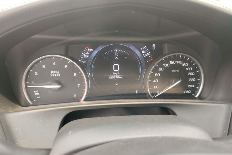 Used Cadillac CT6 2019 28T Elite Edition Odometer Close Up