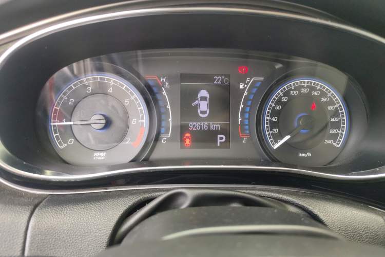 Used Fiat Ottimo 2014 1.4T Automatic Comfort Edition Odometer Close Up