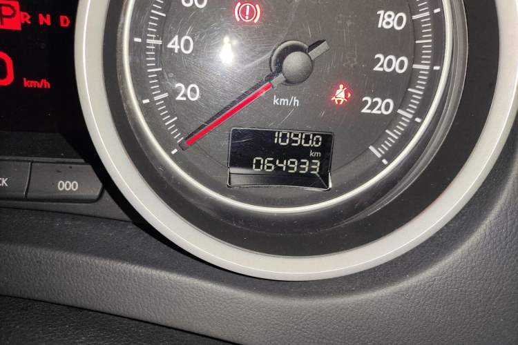 Used Peugeot 508 2013 2.3L 2nd Anniversary Automatic Smart Edition Odometer Close Up