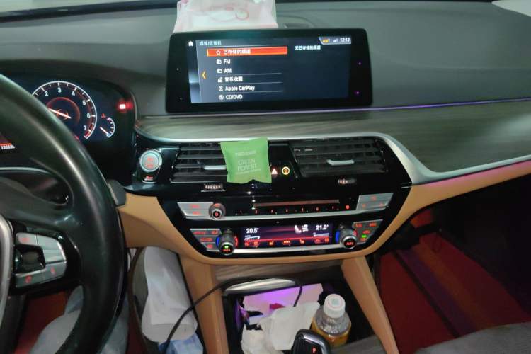 Used BMW 6 Series GT 2019 630i Luxury Design Package Audio And AC Panel