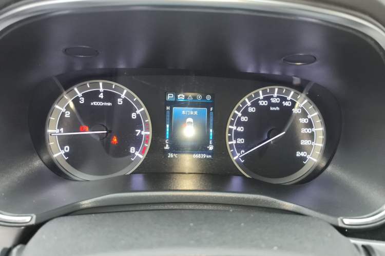 Used CHANGAN Ruicheng CC 2021 Blue Whale Edition 1.5T DCT Luxury Model Instrument Cluster