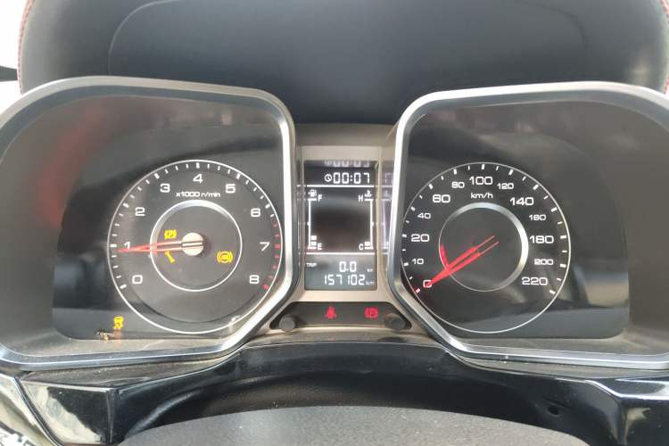 Used Zotye Domy X5 2015 1.5T Manual Luxury Version China IV Standard Instrument Cluster