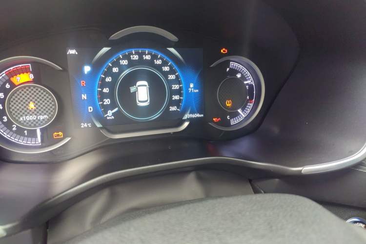 Used Hyundai Santa Fe 2019 380 TGDi DLX Automatic 2WD Prestige Edition China V Emission Standard Odometer Close Up