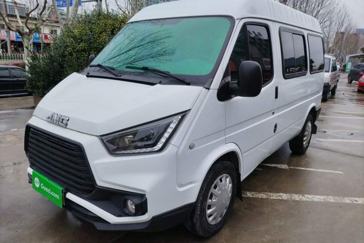 Used JMC Transit 2019 2.8T Commercial Version Short Wheelbase Mid-Roof 6-Seater China VI JX493