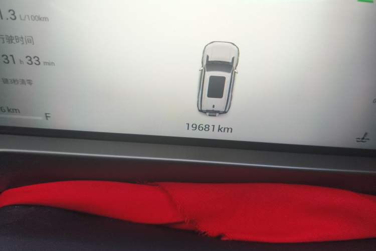 Used JETOUR Traveler 2025 2.0TD DCT XWD Cross-country Odometer Close Up