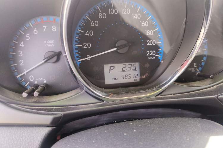 Used Toyota Vios FS 2017 1.5L CVT Fengchi Edition Odometer Close Up