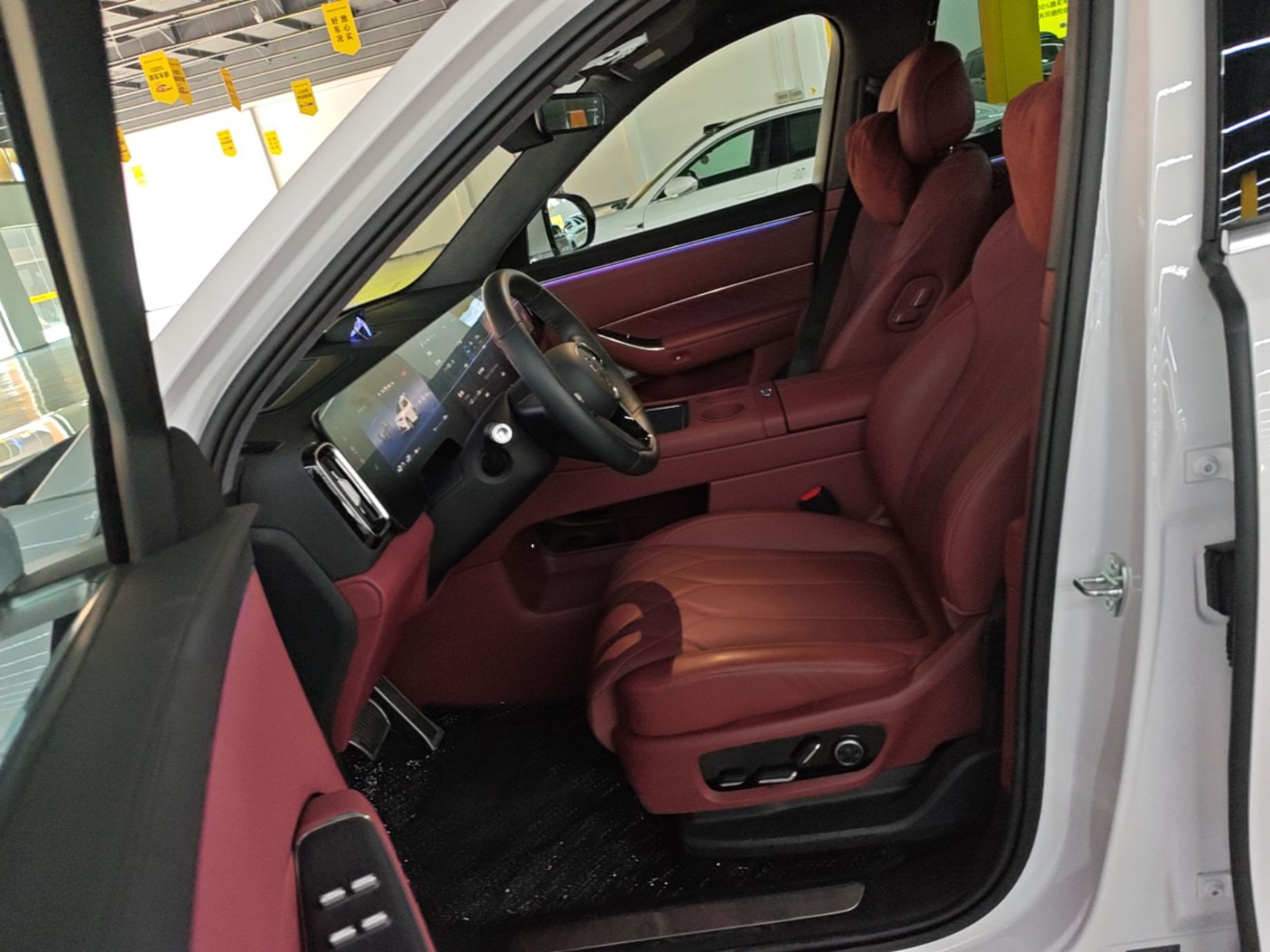 Avant de la voiture