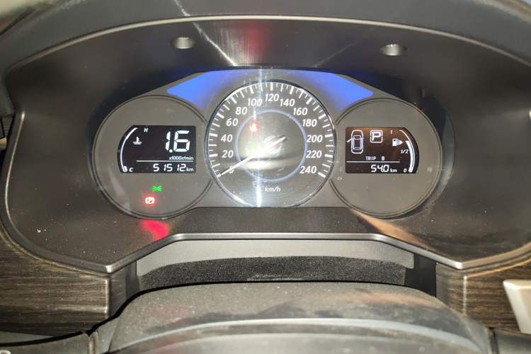 Used Venucia D60 2021 PLUS 1.6L XL CVT Yue Ling Edition Odometer Close Up