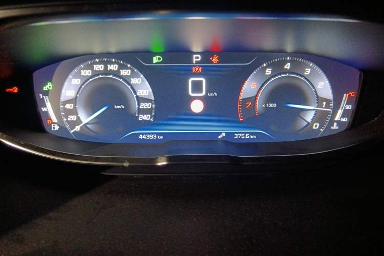 Used Peugeot 4008 2021 360THP Technology Edition Odometer Close Up