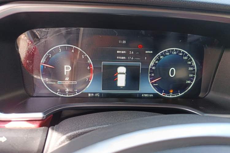 Used BAIC Off-Road BJ40 2019 2.3T Automatic Four-Wheel Drive Shengshi Huazhang Edition China VI Emission Standard Instrument Cluster