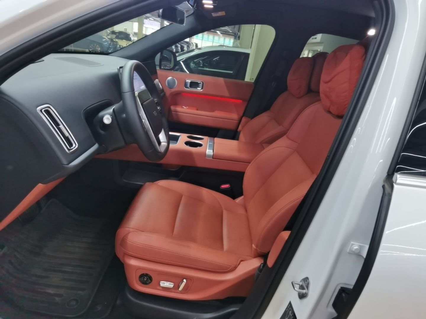 Avant de la voiture