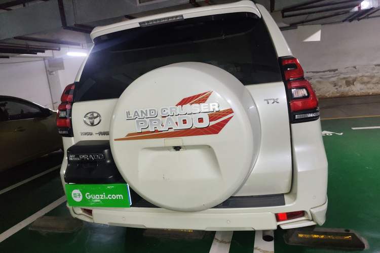Used Toyota Prado 2019 3.5L Automatic TX-L Deluxe Edition with Rear-Mounted Spare Tire