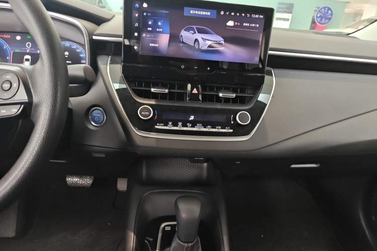 Used Toyota Levin 2023 Smart Electric Hybrid Dual-Engine 1.8L Sport Edition Audio And AC Panel