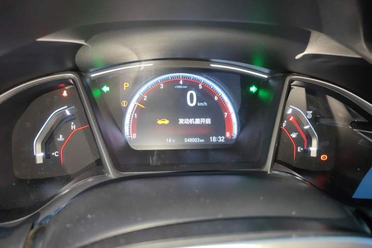 Used Honda Civic 2019 220TURBO CVT Dynamic Edition China V Emission Standard Instrument Cluster