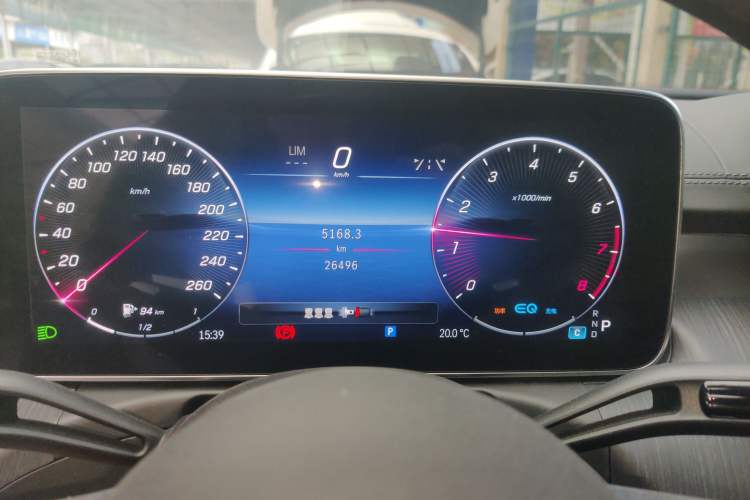 Used Mercedes-Benz C-Class 2022 C 260 L Obsidian Night Sport Edition Instrument Cluster