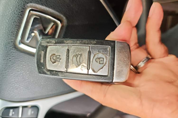 Used Zotye T600 2016 1.5T Manual Luxury Model Vehicle Key