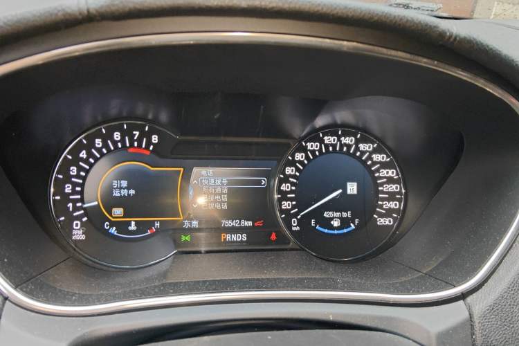 Used Lincoln MKX 2015 2.7T Four-Wheel Drive Prestige Edition Instrument Cluster