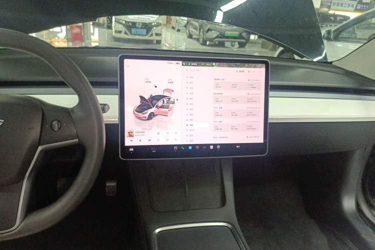 Used Tesla Model 3 2022 Rear-Wheel-Drive Version Audio And AC Panel