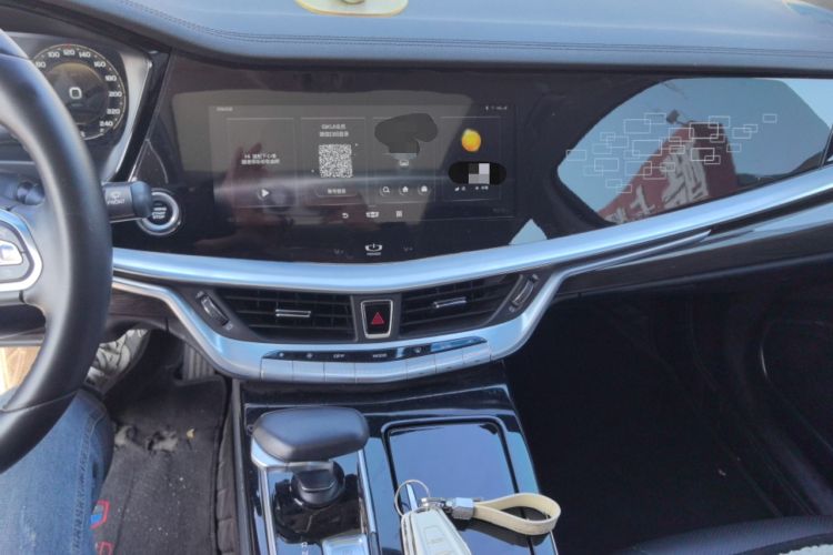 Used Geely Auto Emgrand GT 2021 1.8T Flagship Edition Audio And AC Panel