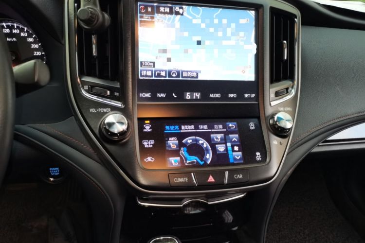 Used Toyota Crown 2015 2.0T Luxury Edition Audio And AC Panel