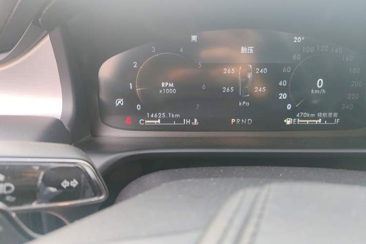 Used Lincoln Aviator 2022 3.0T V6 Two-Wheel Drive Zunyue Edition Odometer Close Up