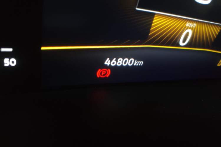 Used Volkswagen T-Cross 2023 Revised 1.5L Automatic Fashion Edition Odometer Close Up