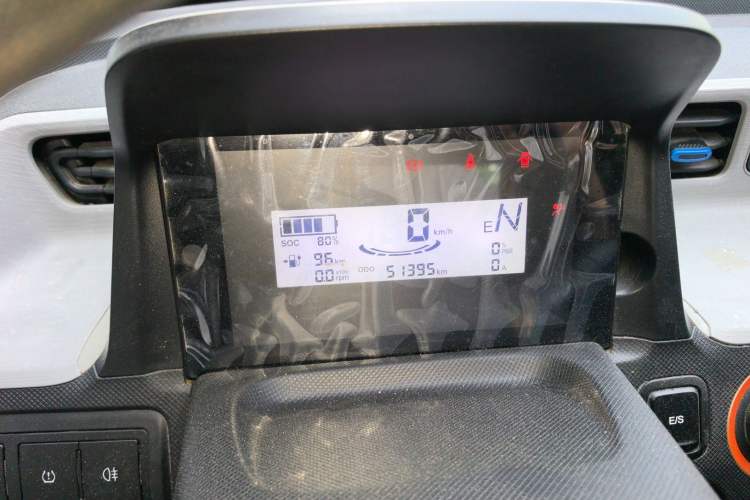 Used Wuling Hongguang MINIEV 2022 Macaron Fashion Model Lithium Iron Phosphate Instrument Cluster