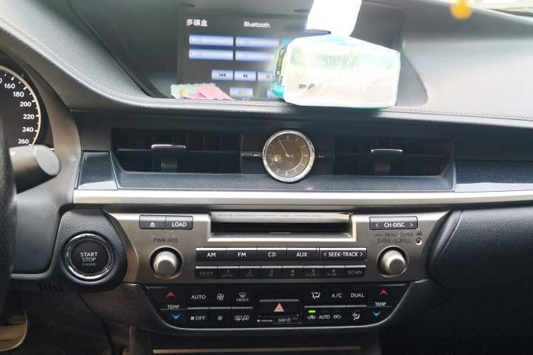 Used Lexus ES 2013 250 Elite Edition Audio And AC Panel