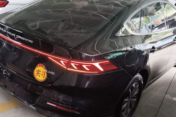 Used BYD Qin PLUS 2023 Champion Edition DM-i 55KM Leading Model Rear Right 45 Deg