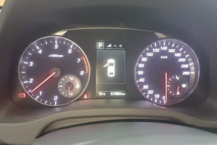 Used Hyundai Elantra (6th Generation / Lingdong) 2018 1.4T Dual-Clutch Xuan Dong · Dynamic Edition Instrument Cluster