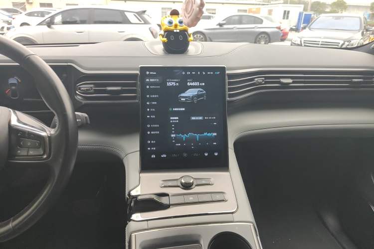 Used Nio EC6 2020 475 km Performance Version Audio And AC Panel