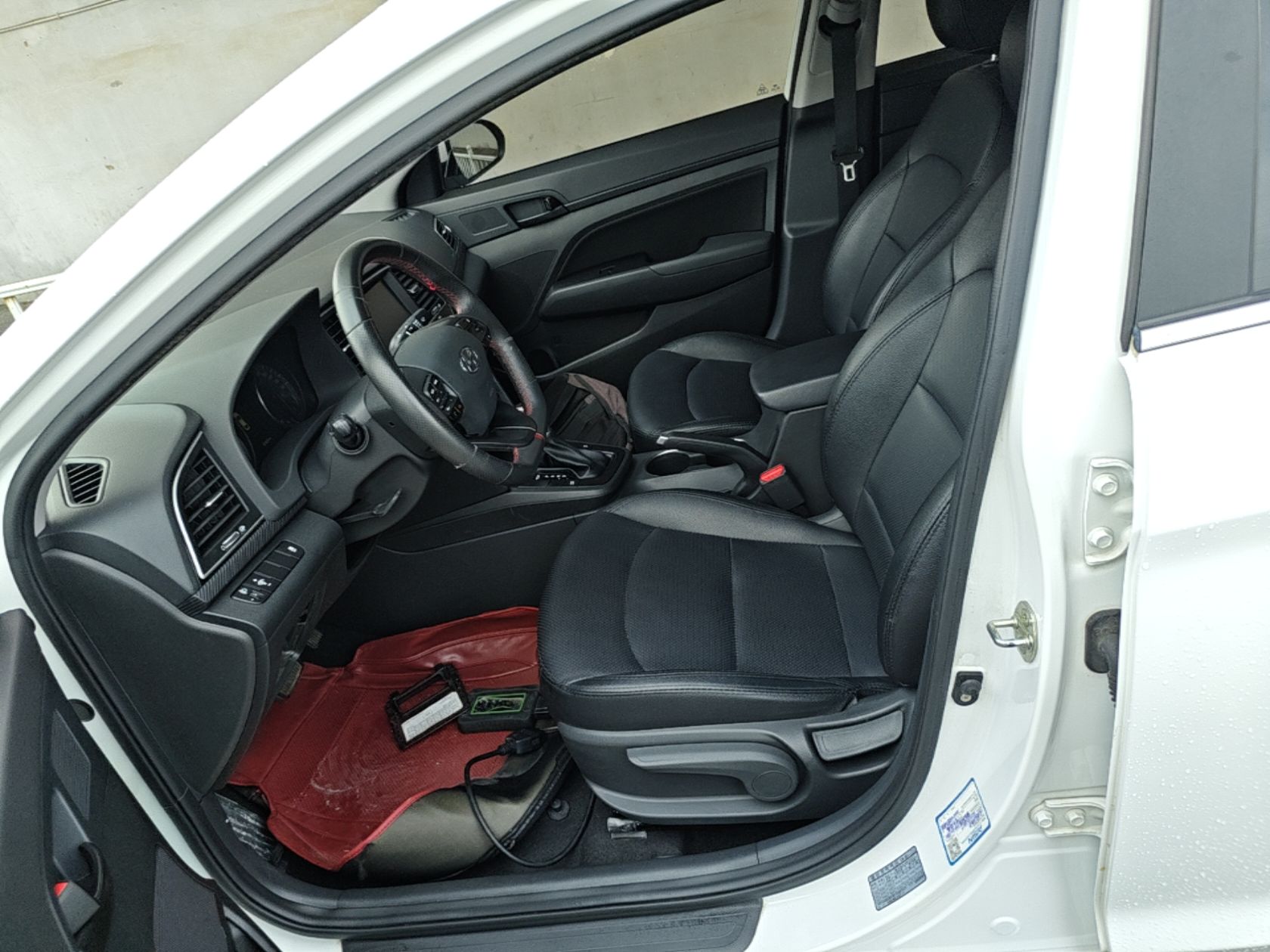 Avant de la voiture