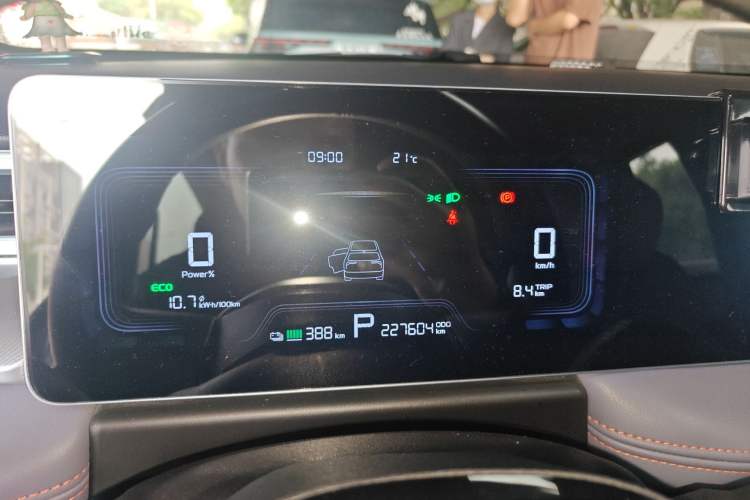 Used Geometry E Firefly 2022 401 km Linglong Tiger 4 Seats Instrument Cluster