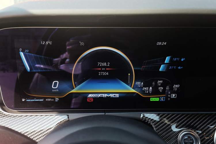 Used Mercedes-Benz AMG GT 2019 AMG GT 50 four-door sports car Instrument Cluster