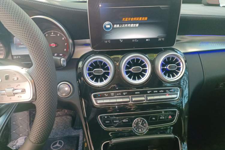 Used Mercedes-Benz C-Class 2015 C 260 L Audio And AC Panel