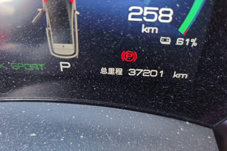 Used BYD Dolphin 2023 420 km Free Version Odometer Close Up