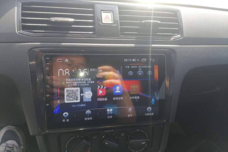 Used Volkswagen Santana 2021 1.5L Automatic Fashion Edition Audio And AC Panel