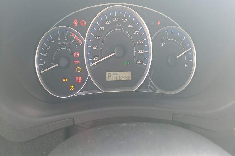 Used Subaru Forester 2012 Classic 2.5XS Automatic Luxury Edition Odometer Close Up