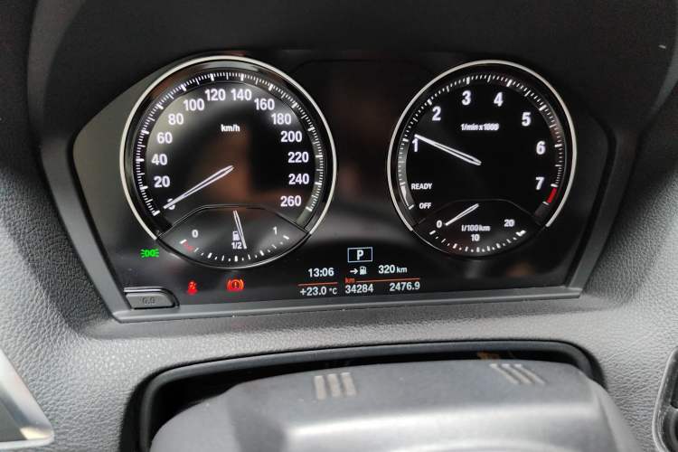 Used BMW 2 Series 2019 225i Convertible Coupe Sports Design Package Odometer Close Up