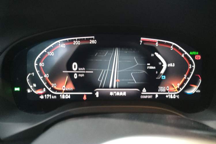 Used BMW X3 2021 xDrive28i Luxury Package Instrument Cluster