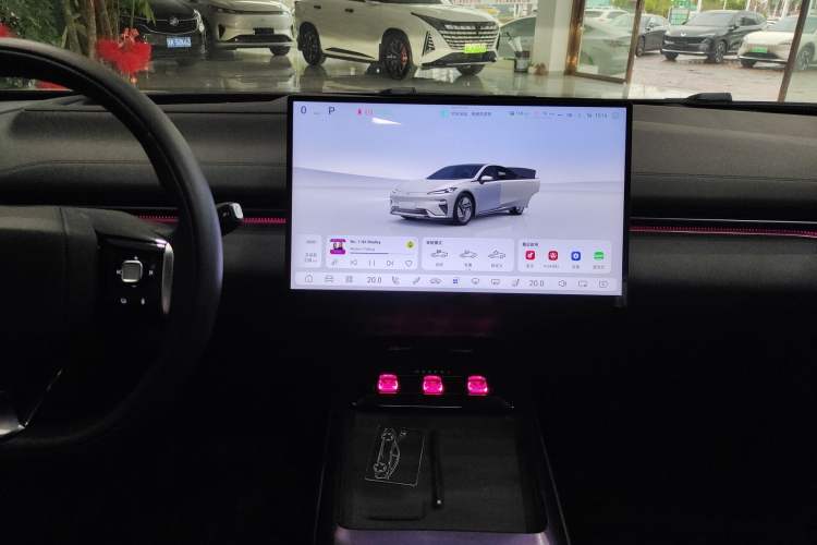 Used Deepal L07 2024 230Max Qiankun Intelligent Driving ADS SE Range-Extended Version Audio And AC Panel