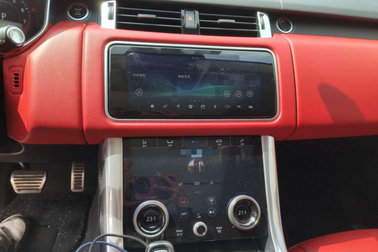 Used Land Rover Range Sport 2022 3.0 L6 YAO Black Edition Audio And AC Panel