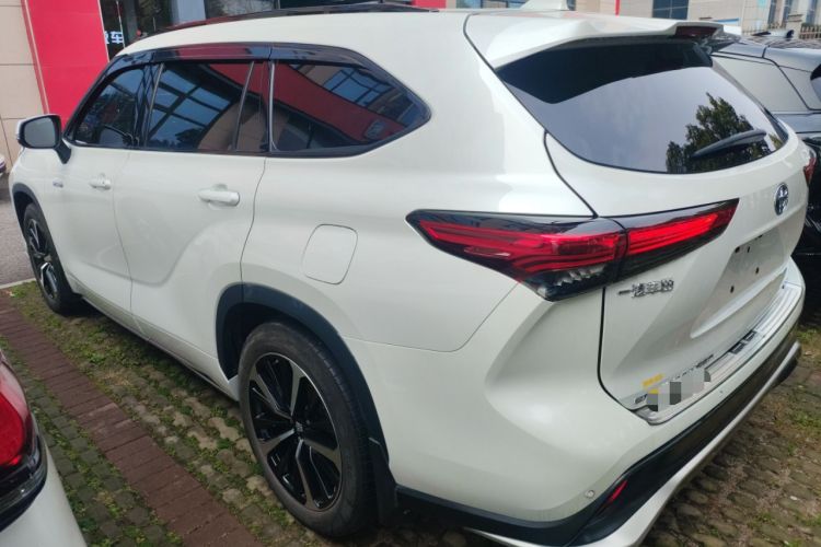 Used Toyota Crown Kluger 2021 2.5L HEV Four-Wheel Drive Premium Edition Rear Left 45 Deg