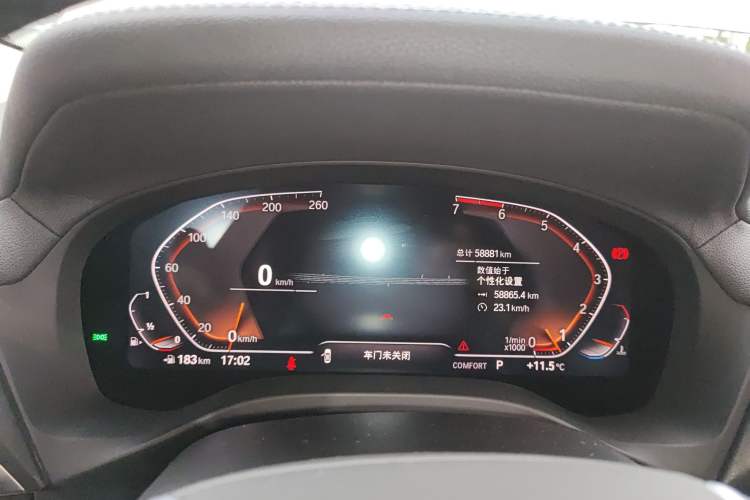 Used BMW X3 2020 xDrive25i Luxury Package Instrument Cluster
