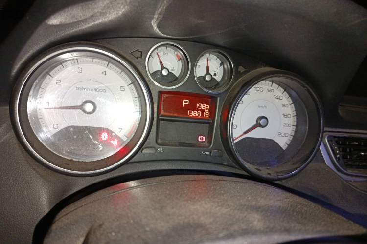 Used Peugeot 308 2012 1.6L Automatic Fashion Edition Instrument Cluster