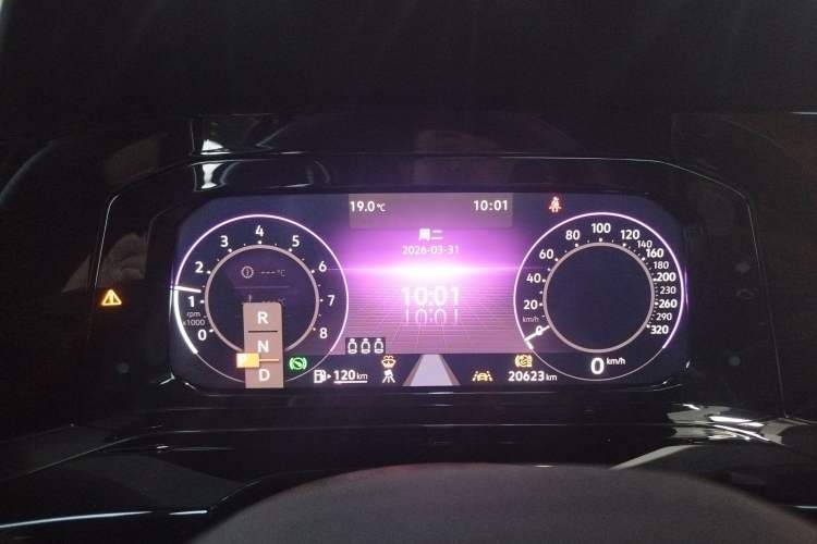 Used Volkswagen Golf 2023 Facelift 280TSI DSG R-Line Instrument Cluster