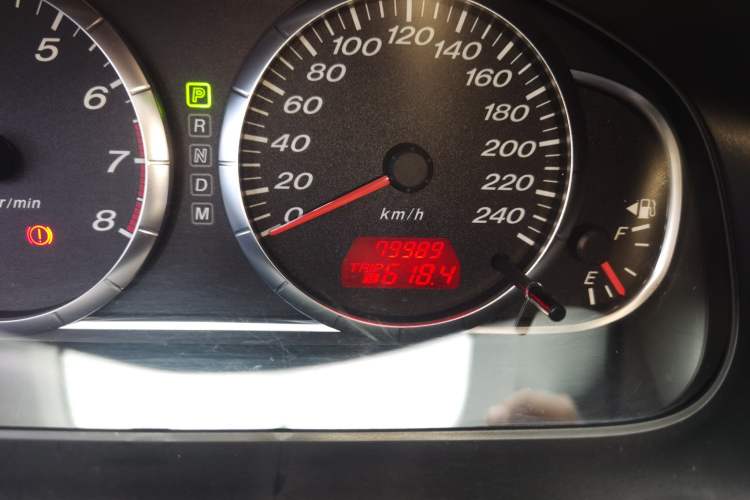 Used Mazda 6 2013 2.0L Automatic Fashion Edition Odometer Close Up