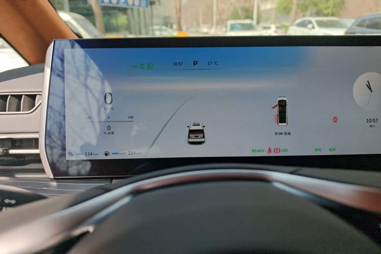 Used Wey Gaoshan 2023 Four-Wheel-Drive Executive Extended Version Instrument Cluster