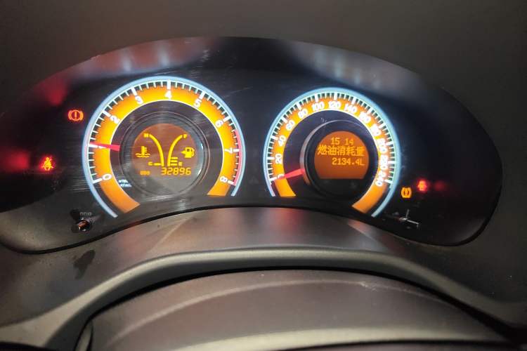 Used BYD F3 2020 1.5L Manual Luxury Edition Odometer Close Up